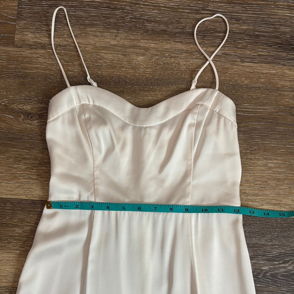 Abercrombie & Fitch Off White Spaghetti Strap Dress - Picture 2 of 9
